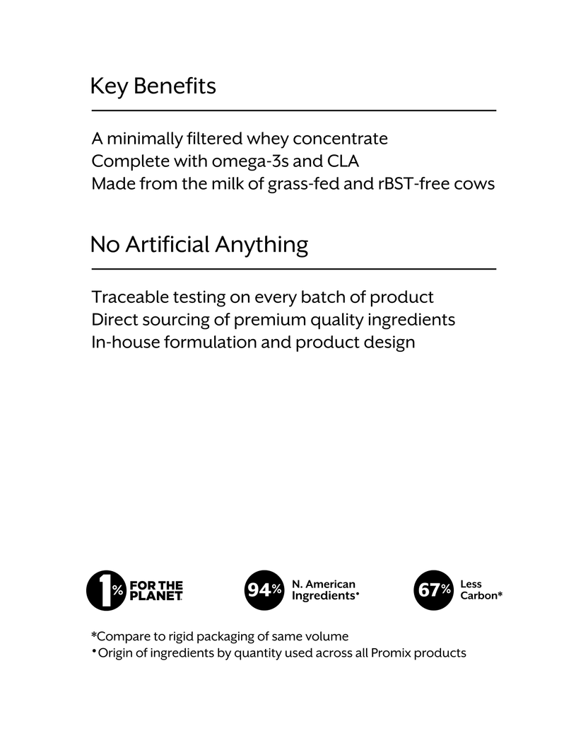 Promix Vanilla Whey Protein Powder - Image 10